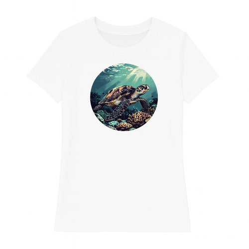 T-shirt Aqua Spirit White Women's