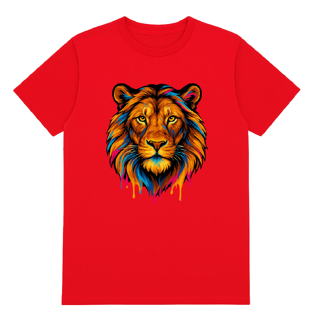 T-shirt Leoryn Red Men's