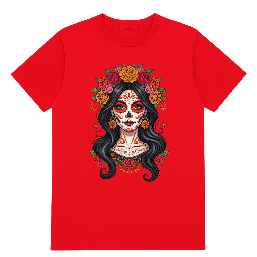 T-shirt La Catrina Red Men's