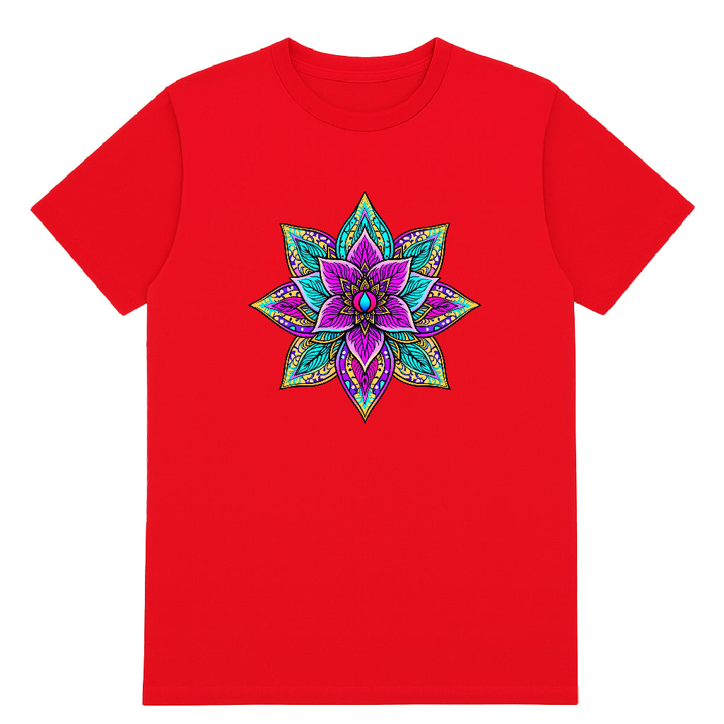 T-shirt Radiant Lotus Red Men's