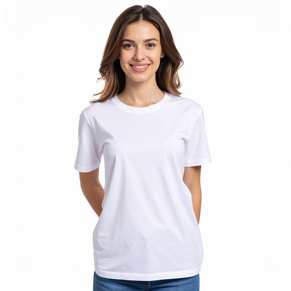 T-shirt Pirate Red Bandanna White Women's