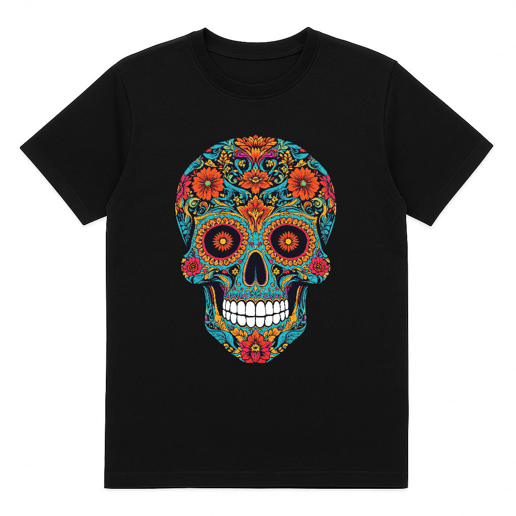 T-shirt Aztec Bloom Black Men's