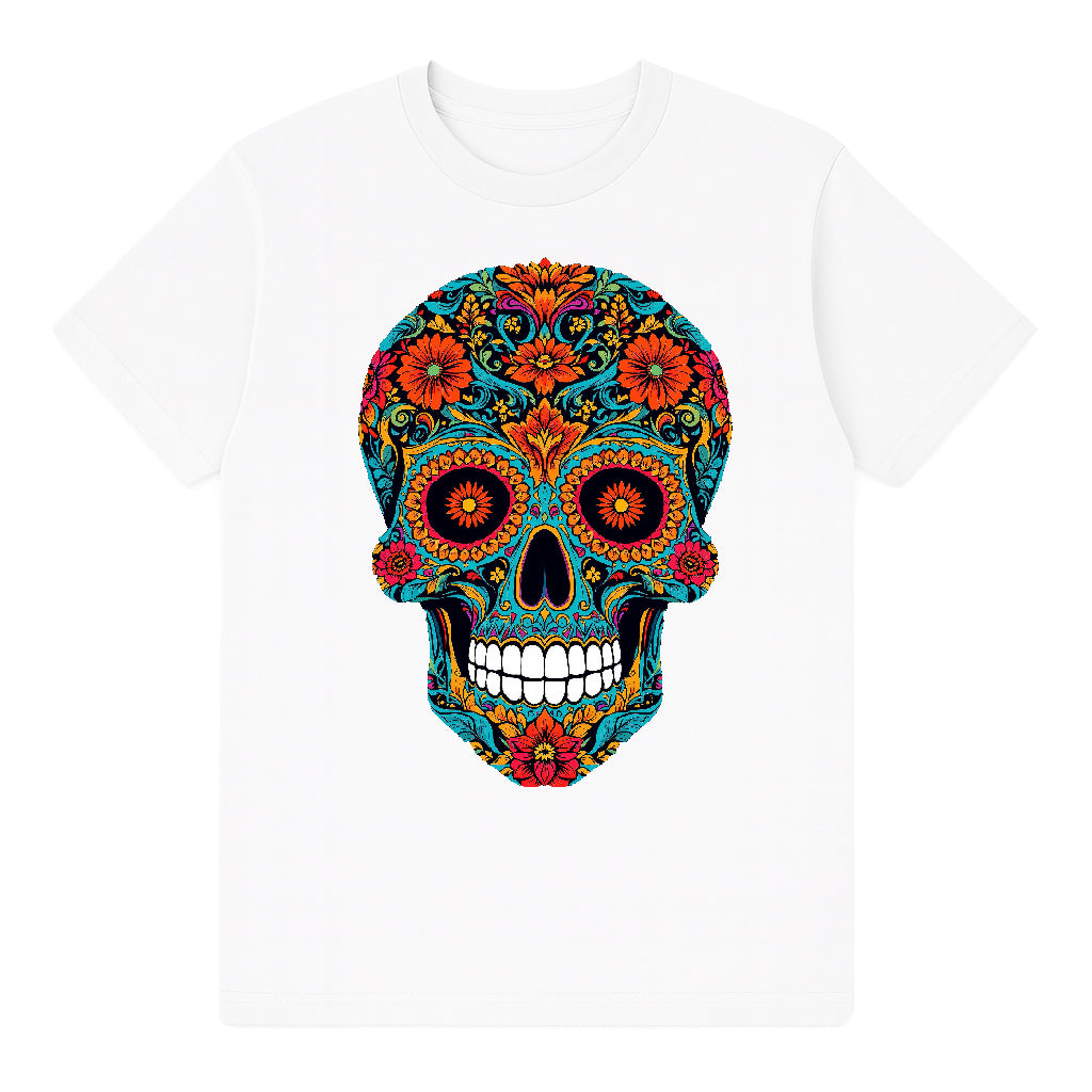 T-shirt Aztec Bloom White Men's