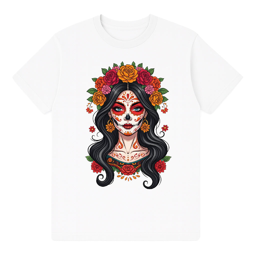 T-shirt La Catrina White Men's