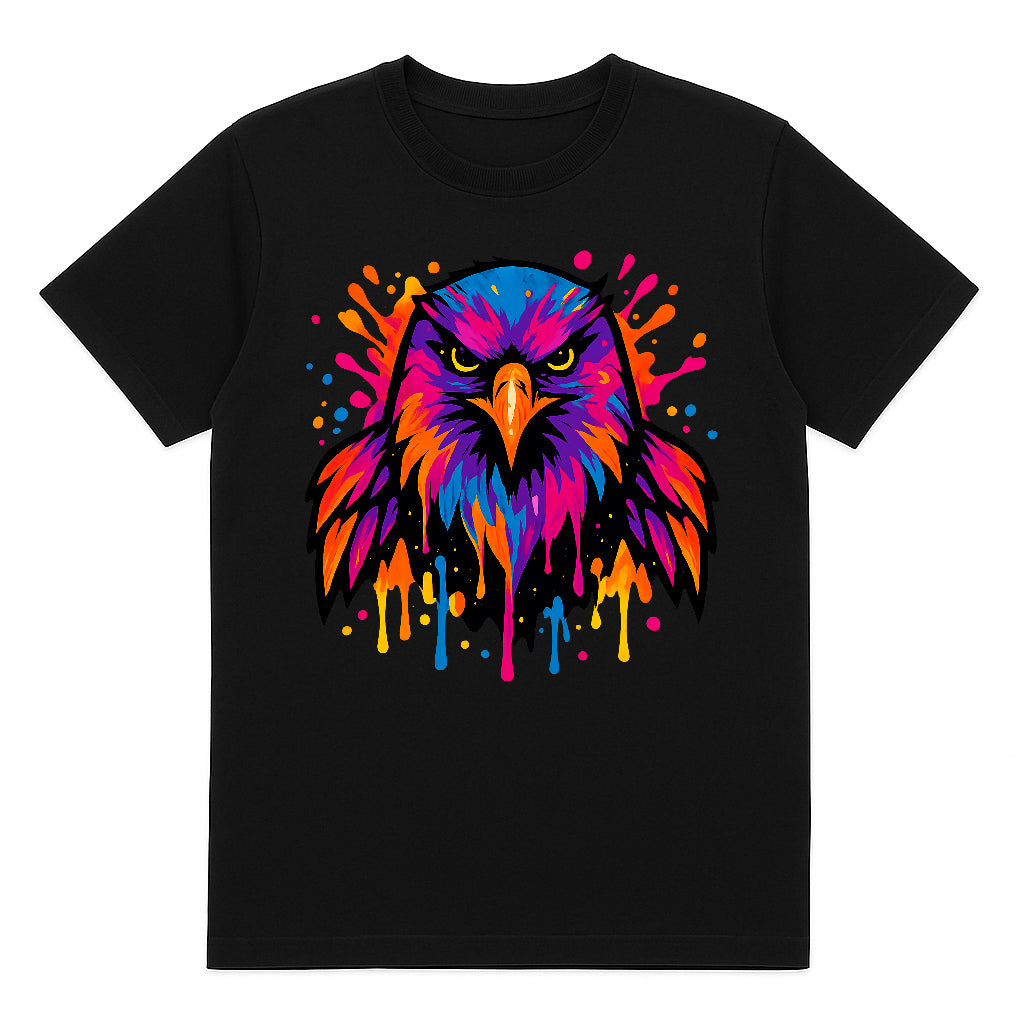 T-shirt Supernova Hawk Black Men's