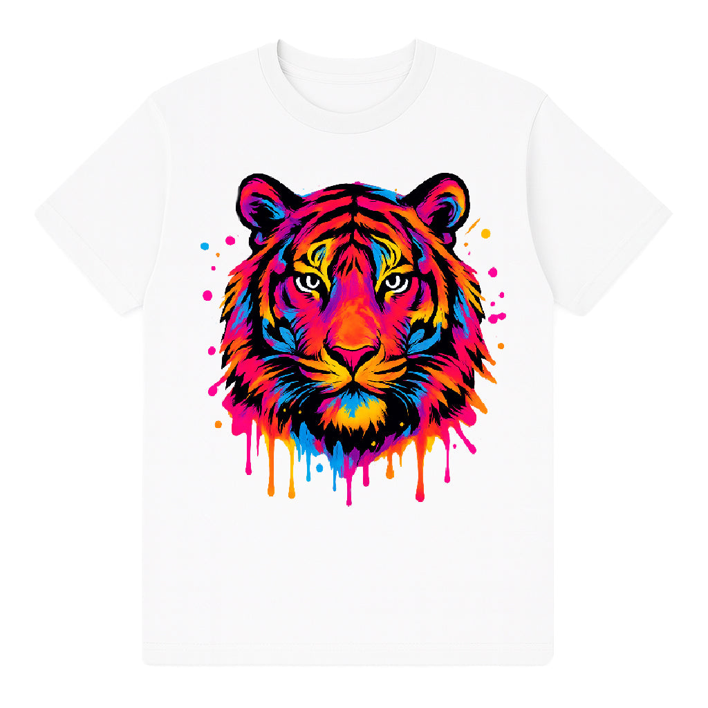 T-shirt Neon Roar White Men's