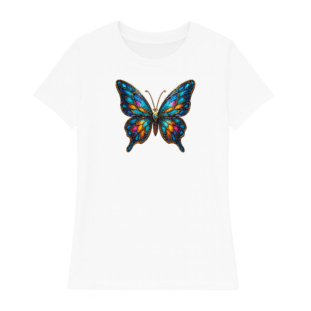 T-shirt Cosmic Wings White Women's