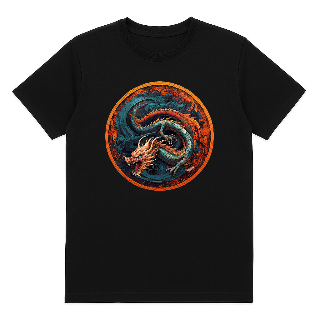 T-shirt Dragonno Black Men's