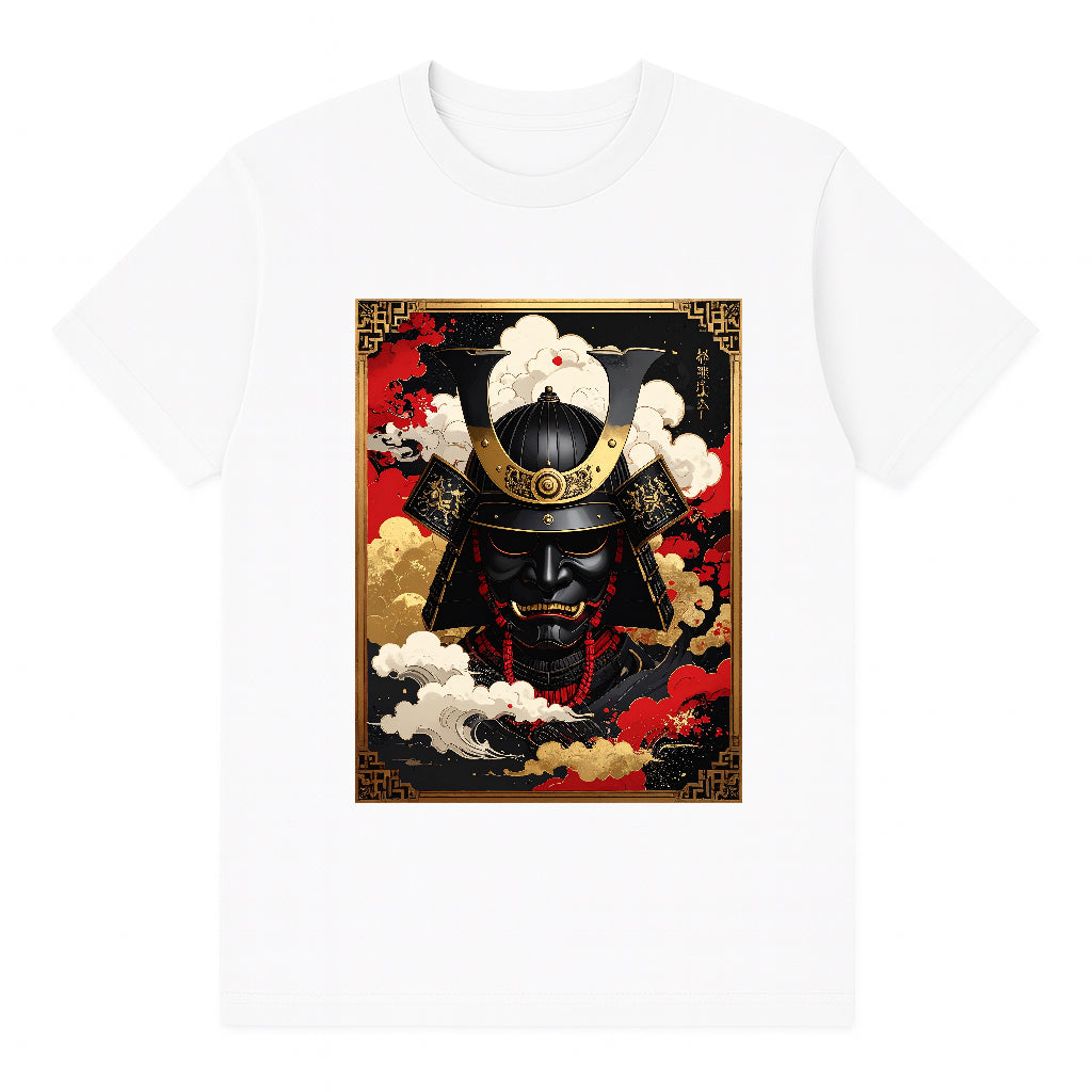 T-shirt Samurai  Ratuko White Men's