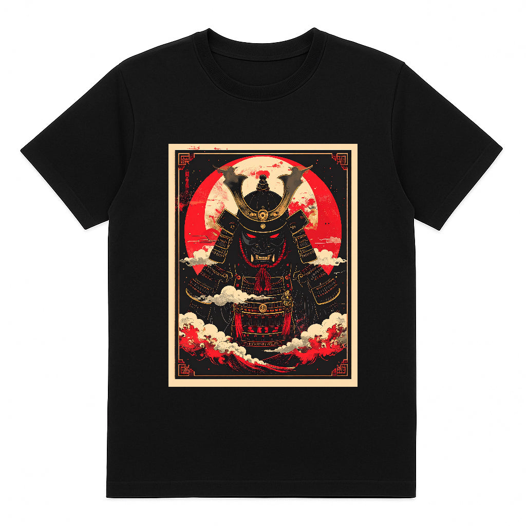T-shirt Samurai Black Men's