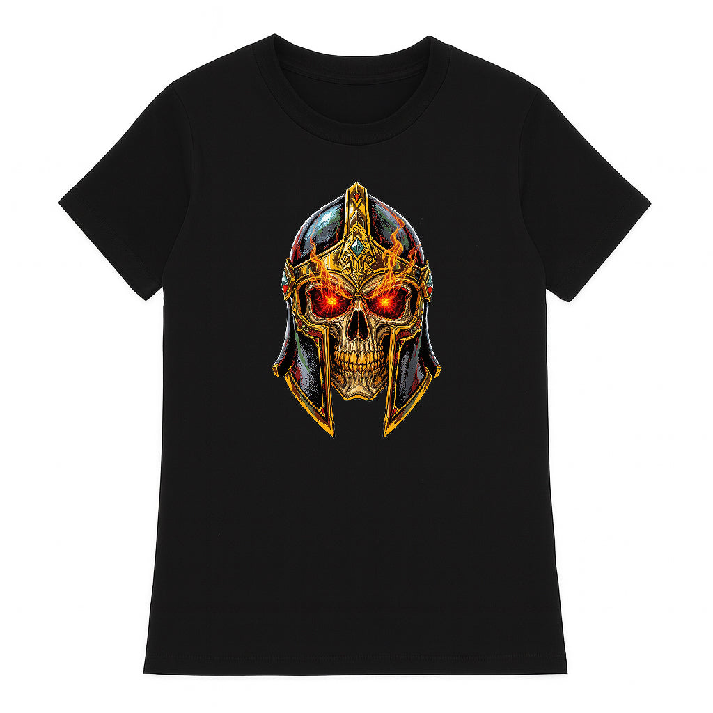 T-shirt Skull Forge Black Women's