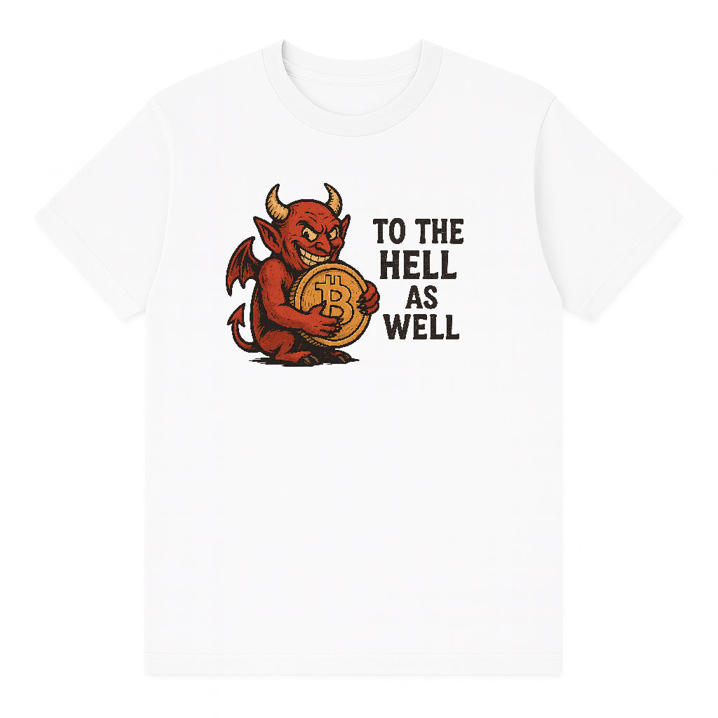 T-shirt Bit Hell White Men's